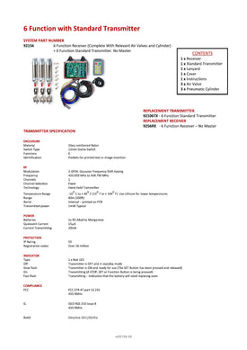 Thumbnail for 92156 - 6 Function with Standard Transmitter