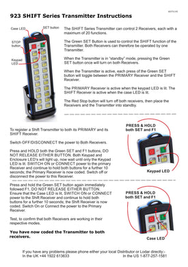 Thumbnail for 923 Shift Series - Instructions IP Transmitter Coding