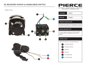 Thumbnail for PS4000 - PS Recovery Winch to Handelbar Switch Wiring Diagram