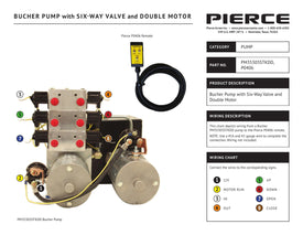 Thumbnail for PM-3530-3STKDD - 6 Way Double Motor Wiring Diagram