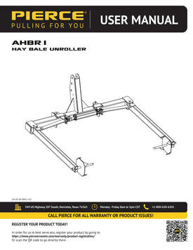 Thumbnail for AHBR1 - Bale Unroller Manual