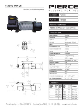 Thumbnail for PS9000 Spec Sheet