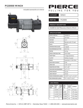 Thumbnail for PS20000 Spec Sheet