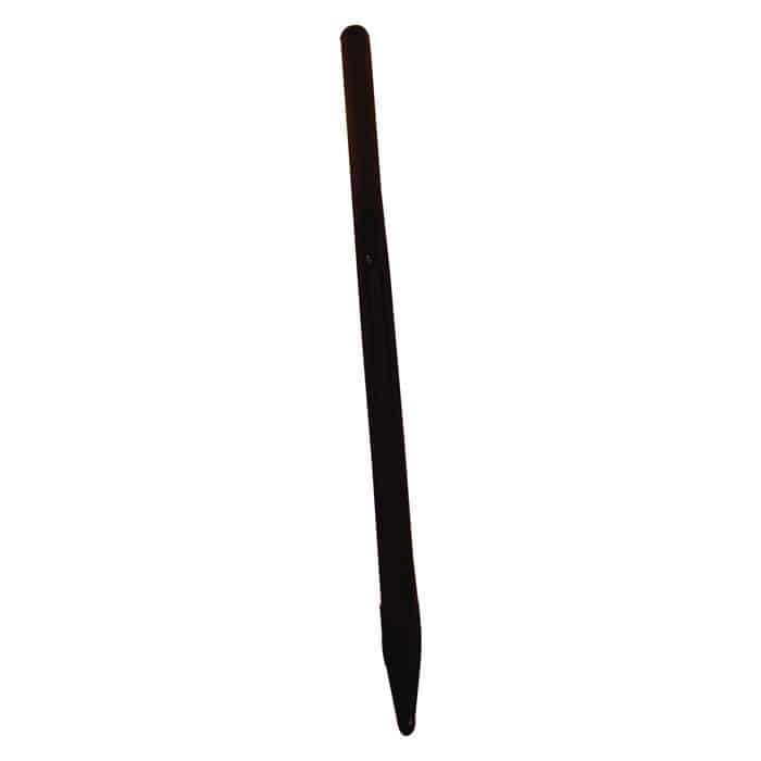 A PIERCE black stylus pen, boasting precision akin to the Forged Bale Spear, is isolated on a white background.